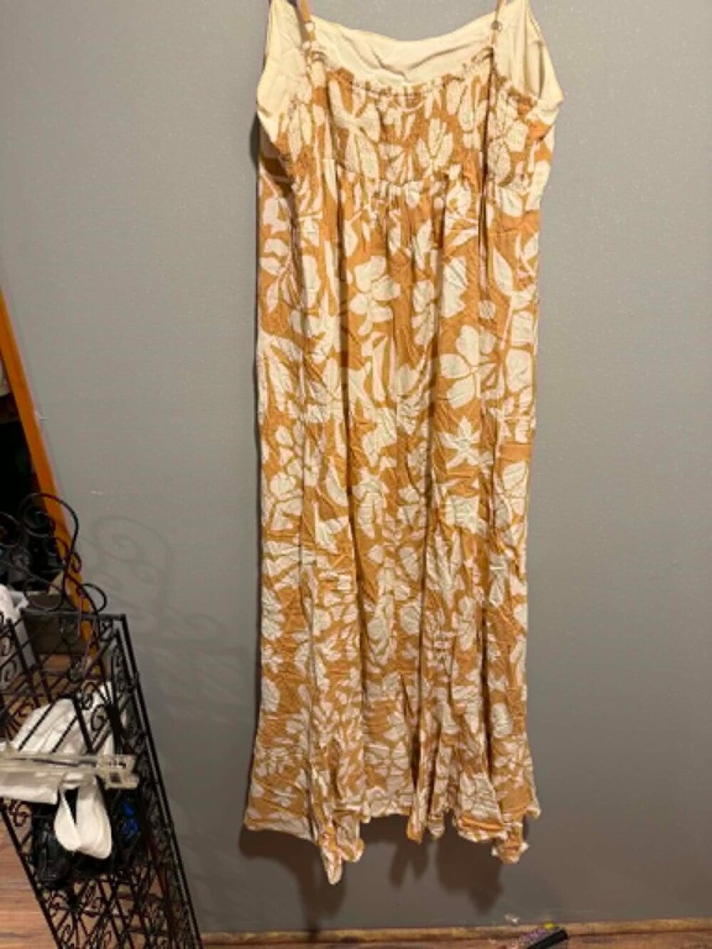 Paper Hearts Floral Maxi Dress Medium - Picture 2 of 6